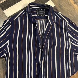 COPY - Denim and Flower Shirt